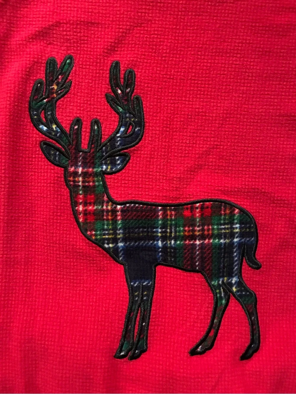 Eddie Bauer Matching Holiday Pajama Set Men’s L & Kids 4T Moose Plaid